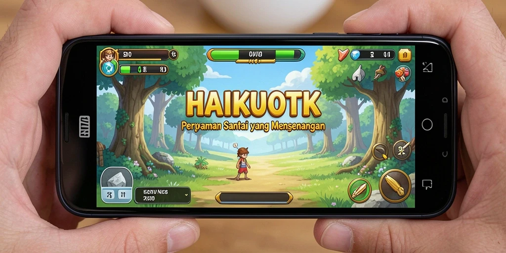 Tampilan gameplay HAIKUOTK yang menarik dan menyenangkan.