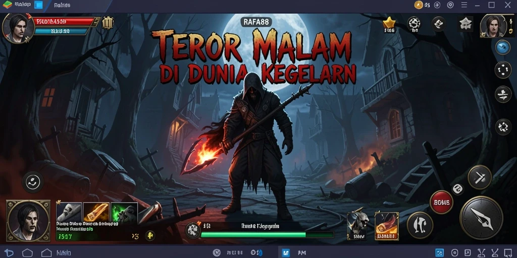 Gameplay menyeramkan dengan atmosfer yang mencekam.