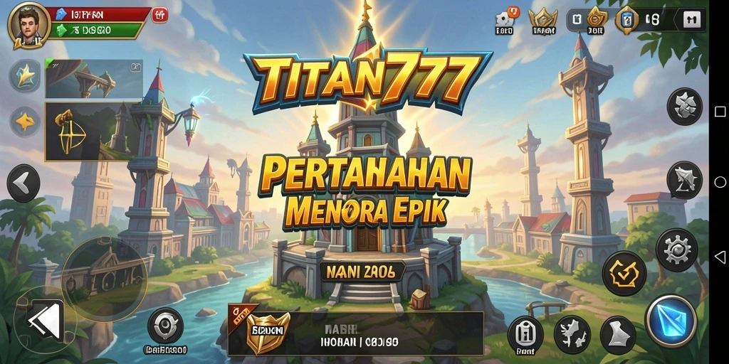 Gameplay menara pertahanan yang mendebarkan dan strategis.