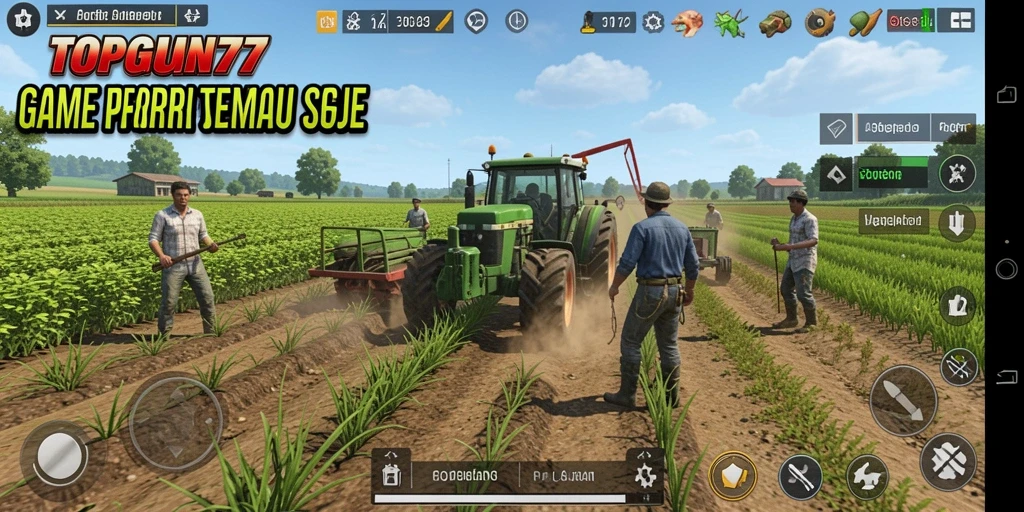 Gameplay seru di TOPGUN77 dengan visual pertanian yang menakjubkan.
